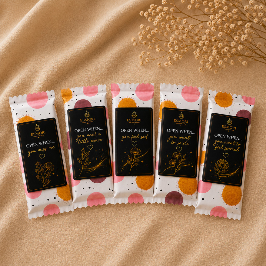 5 pcs OPEN WHEN Chocolates