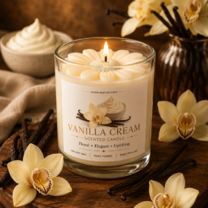 vanilla cream candle